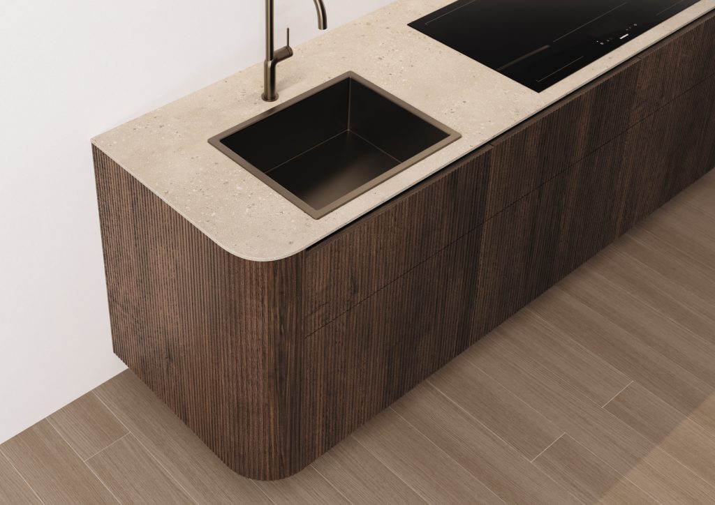 Cuisine Collection Courbes : Meubles Haut de Gamme aux Angles Arrondis à Altkirch